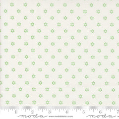 Summertime Cream Green Sunshine Yardage by Camille Roskelley for Moda Fabrics