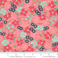 Summertime Blush Flower Patch Yardage by Camille Roskelley for Moda Fabrics