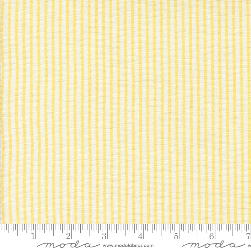 Summertime Sunshine Simple Stripe Yardage by Camille Roskelley for Moda Fabrics
