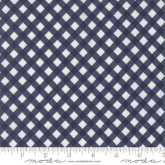 Summertime Navy Picnic Yardage by Camille Roskelley for Moda Fabrics