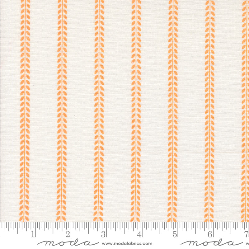 Summertime Cream Orange Beach Towel Yardage by Camille Roskelley for Moda Fabrics