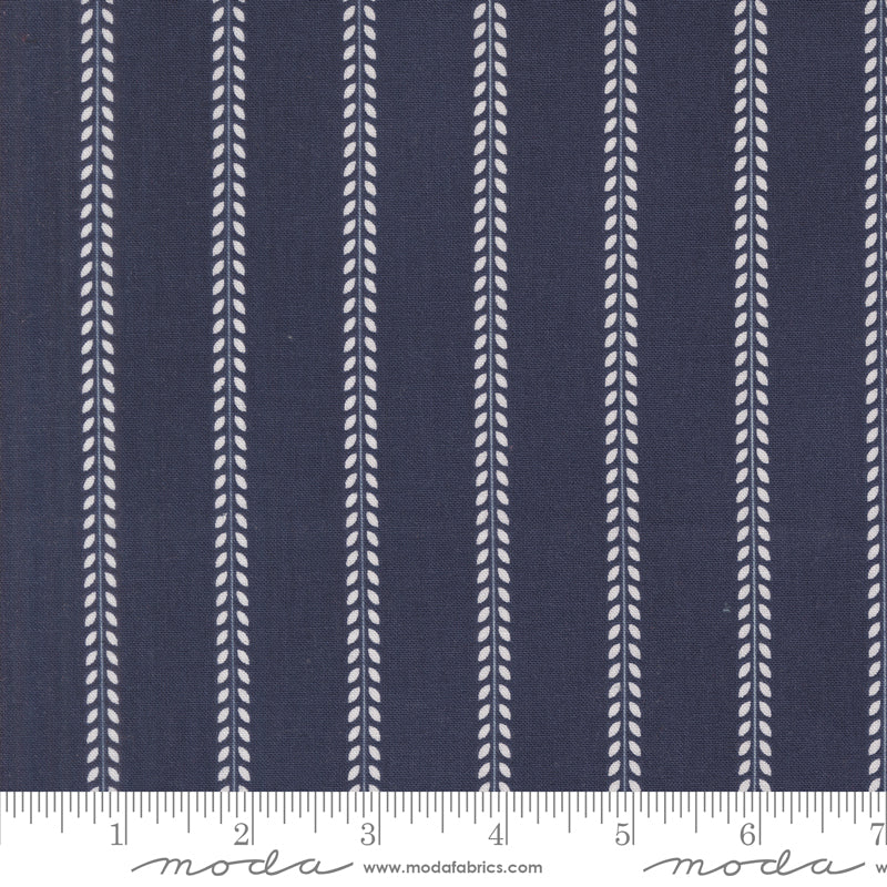 Summertime Navy Beach Towel Yardage by Camille Roskelley for Moda Fabrics