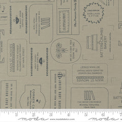 Main Street Taupe The Shops Yardage by Sweetwater for Moda Fabrics