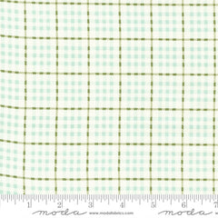 Main Street Vanilla Sky Picnic Plaid Yardage by Sweetwater for Moda Fabrics