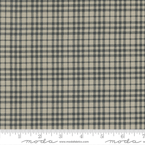 Main Street Taupe Picnic Plaid Yardage by Sweetwater for Moda Fabrics