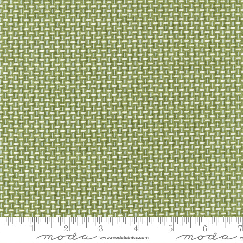 Main Street Grass Road Block Yardage by Sweetwater for Moda Fabrics