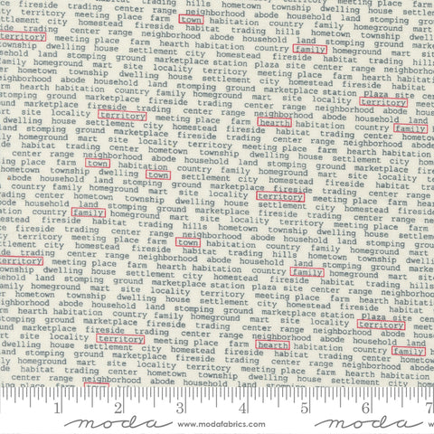 Vintage Cream Town News Yardage by Sweetwater for Moda Fabrics