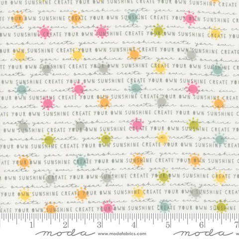 Shine Cloud Sunshine Yardage by Sweetwater for Moda Fabrics