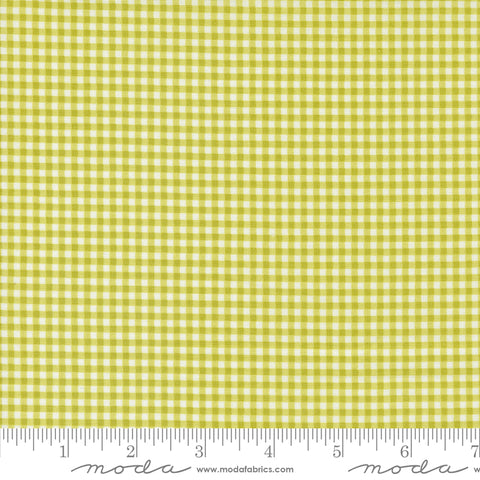 Shine Grass Gingham Yardage by Sweetwater for Moda Fabrics
