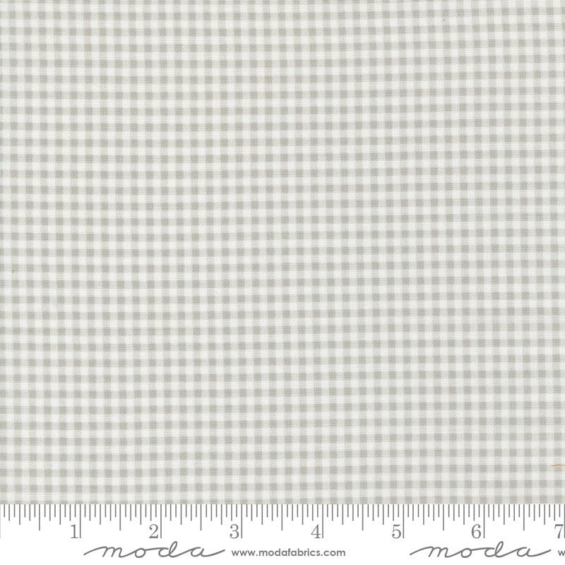 Shine Stormy Gingham Yardage by Sweetwater for Moda Fabrics