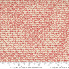 Threads Porcelain Red Handmade Yardage by Sweetwater for Moda Fabrics