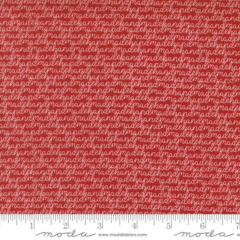 Threads Red Handmade Yardage by Sweetwater for Moda Fabrics