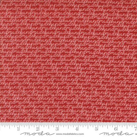 Threads Red Handmade Yardage by Sweetwater for Moda Fabrics