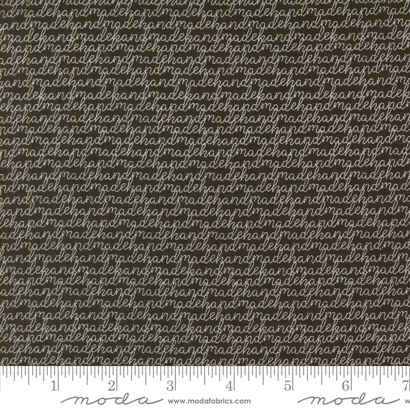 Threads Black Handmade Yardage by Sweetwater for Moda Fabrics