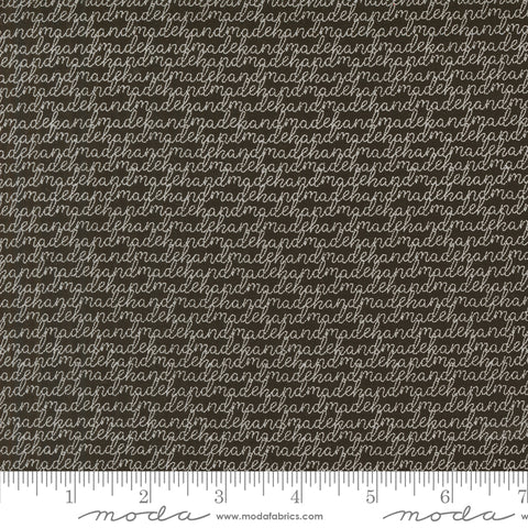 Threads Black Handmade Yardage by Sweetwater for Moda Fabrics