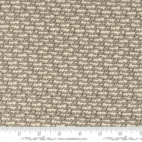 Threads Porcelain Black Handmade Yardage by Sweetwater for Moda Fabrics