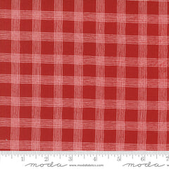 Threads Red Plaid Yardage by Sweetwater for Moda Fabrics