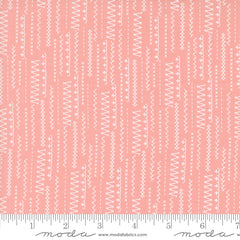 Threads Pink Stitched Up Yardage by Sweetwater for Moda Fabrics