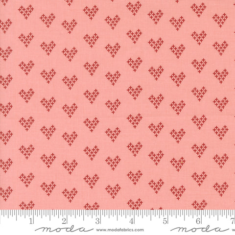 Threads Pink Love Yardage by Sweetwater for Moda Fabrics