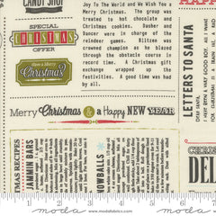 Emmitt and Ivy Vanilla In The News Yardage by Sweetwater for Moda Fabrics