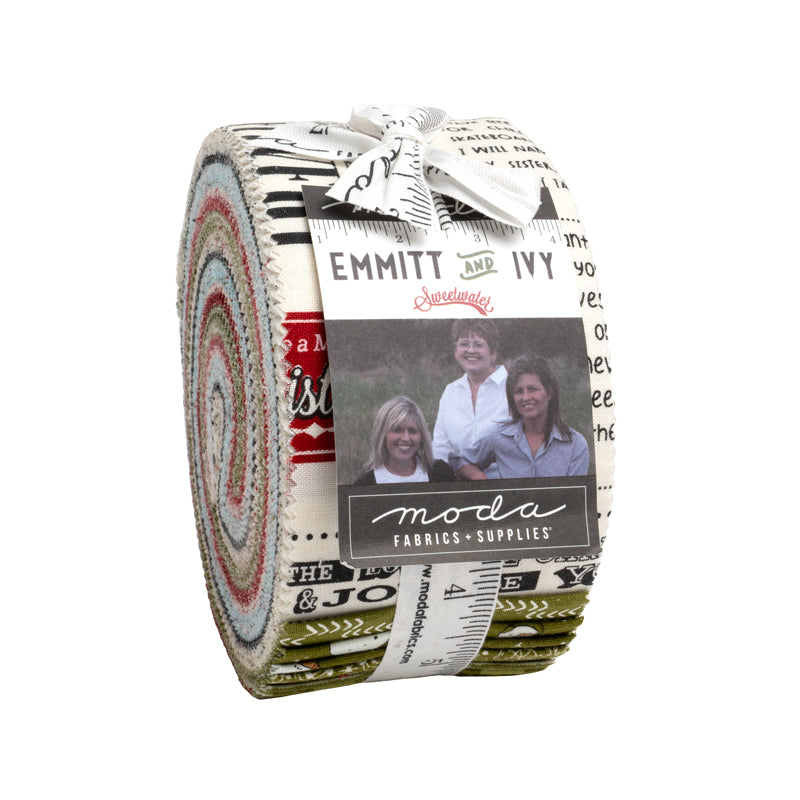 Emmitt and Ivy Jelly Roll by Sweetwater for Moda Fabrics