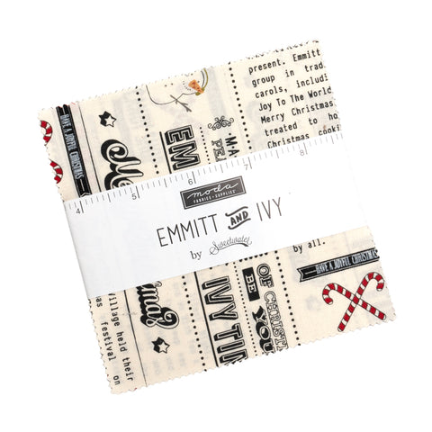Emmitt and Ivy Charm Pack by Sweetwater for Moda Fabrics
