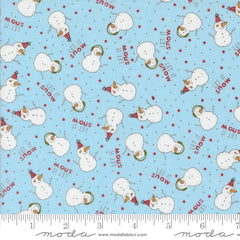 Emmitt and Ivy Sky The Snow Kids Yardage by Sweetwater for Moda Fabrics