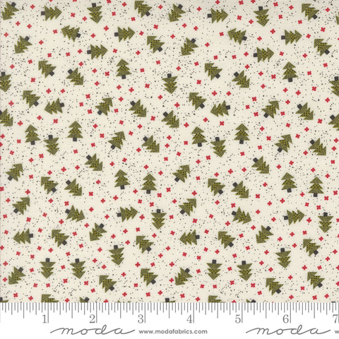Emmitt and Ivy Vanilla Spruce Yardage by Sweetwater for Moda Fabrics