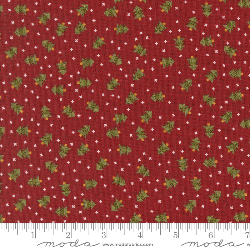 Emmitt and Ivy Red Spruce Yardage by Sweetwater for Moda Fabrics