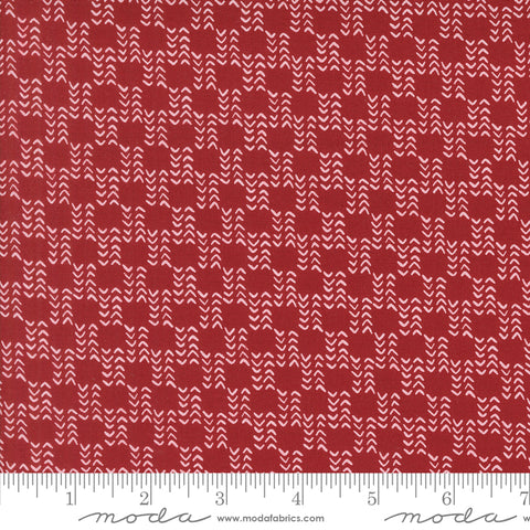 Emmitt and Ivy Red Sweater Stripes Yardage by Sweetwater for Moda Fabrics