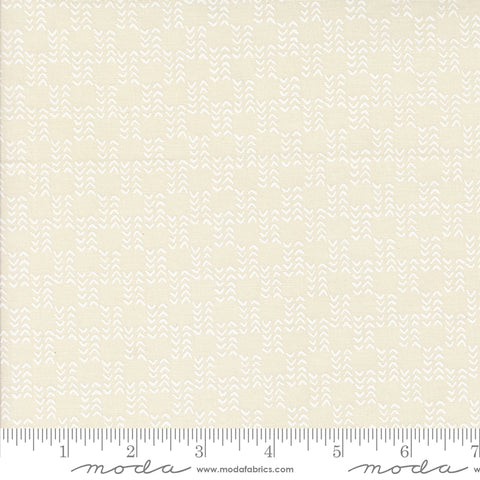 Emmitt and Ivy Vanilla White Sweater Stripes Yardage by Sweetwater for Moda Fabrics