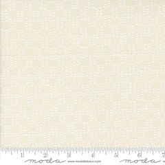 Emmitt and Ivy Vanilla White Sweater Stripes Yardage by Sweetwater for Moda Fabrics