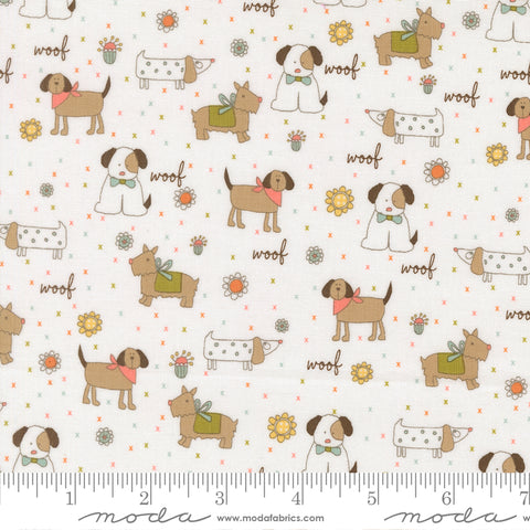 Lucky Cloud Puppy Parade Yardage by Sweetwater for Moda Fabrics