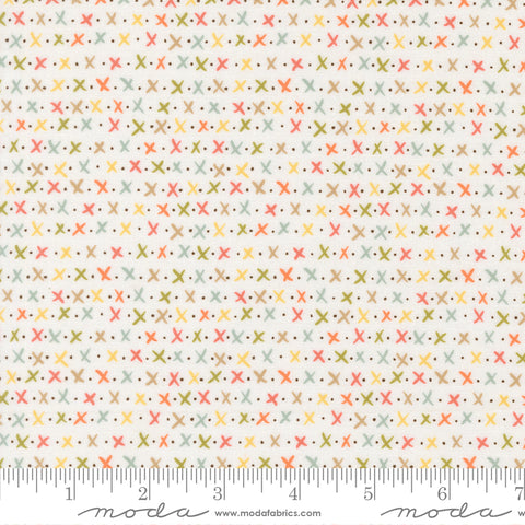 Lucky Cloud Xs and Os Yardage by Sweetwater for Moda Fabrics