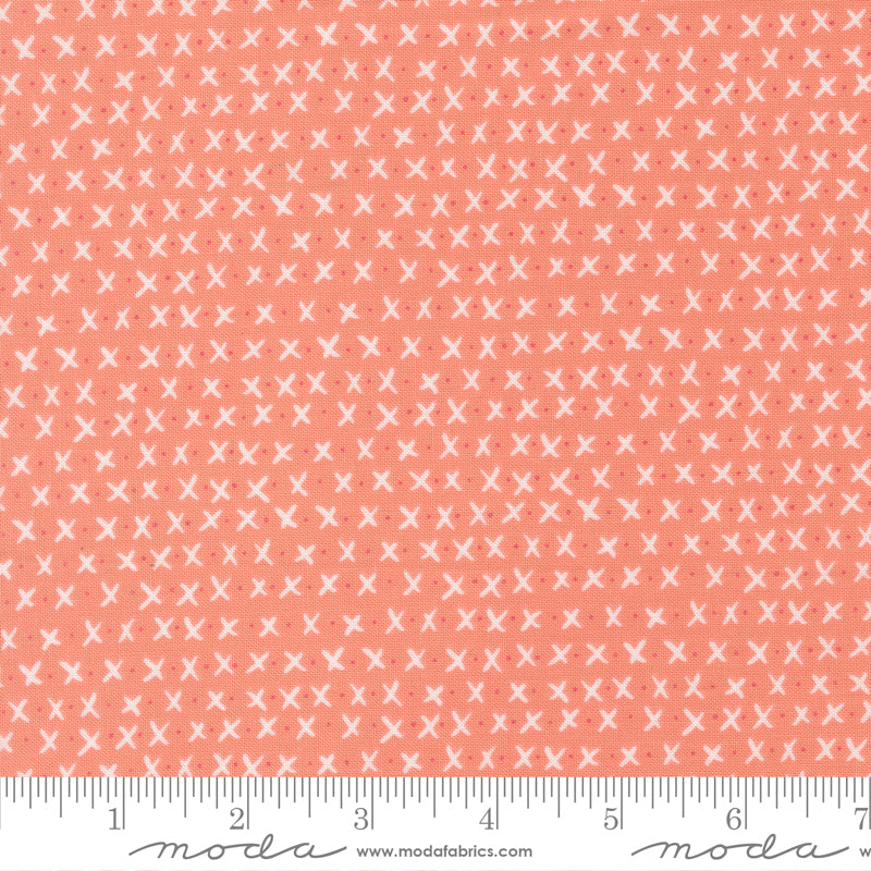 Lucky Flower Xs and Os Yardage by Sweetwater for Moda Fabrics