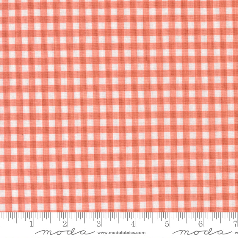 Lucky Flower Gingham Yardage by Sweetwater for Moda Fabrics