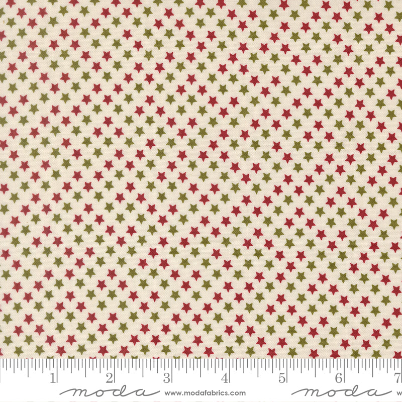 Chilly Vanilla Star Bright Yardage by Sweetwater for Moda Fabrics