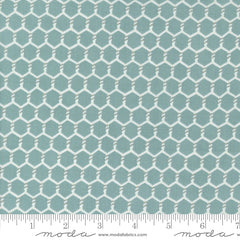Willow's Farm Pond Chickenwire Yardage by Deb Strain for Moda Fabrics