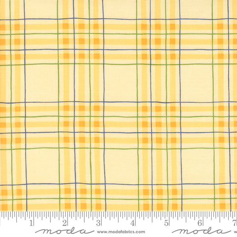 On Lake Time Daisy Lakehouse Plaid Yardage by Deb Strain for Moda Fabrics
