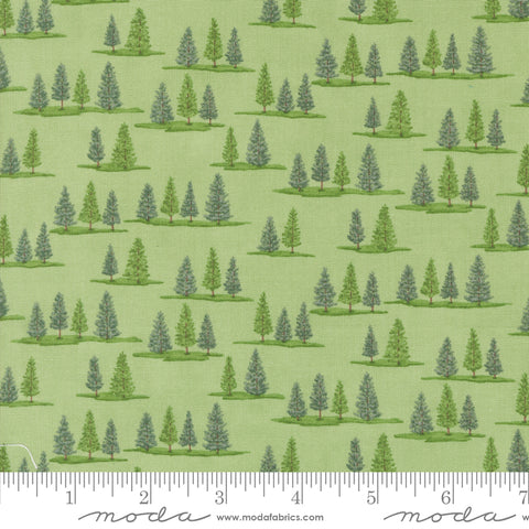 On Lake Time Spring Tiny Trees Yardage by Deb Strain for Moda Fabrics