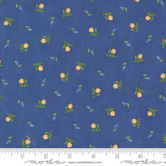 On Lake Time Deep Water Flowers on Shore Yardage by Deb Strain for Moda Fabrics