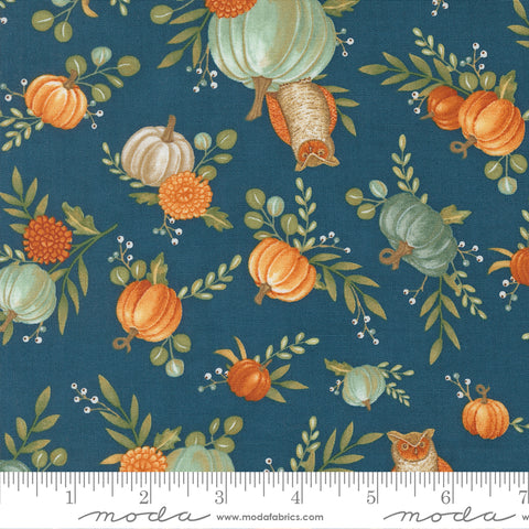 I Love Fall Most Of All Harvest Night Fall All Over Yardage by Deb Strain for Moda Fabrics