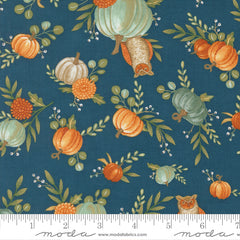 I Love Fall Most Of All Harvest Night Fall All Over Yardage by Deb Strain for Moda Fabrics
