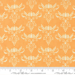 I Love Fall Most Of All Light Pumpkin Pumpkins and Vines Yardage by Deb Strain for Moda Fabrics