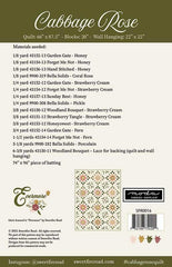 Cabbage Rose Quilt Pattern by Sweetfire Road