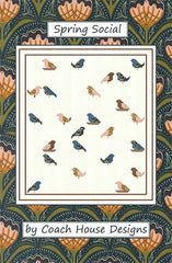 Spring Social Quilt Pattern by Coach House Designs
