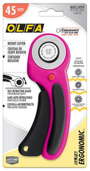 45MM Ergonomic Rotary Magenta Cutter by Olfa