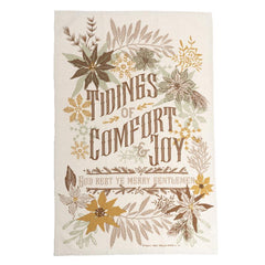 Old World Yuletide Tea Towels by Fancy That Design House for Moda Fabrics