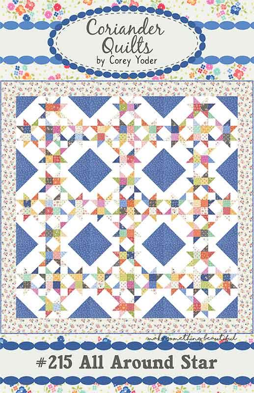 All Around Star Quilt Pattern by Coriander Quilts
