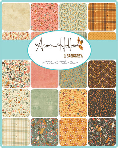 Acorn Hollow Layer Cake by Basic Grey for Moda Fabrics